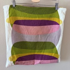 MALIN FIGUR IKEA Ramie Linen 20 x 20 inch green, yellow, maroon, grey picture