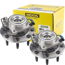 MOOG Front Wheel Bearing Hub 8Lug for Chevy Silverado 2500hd Sierra 3500 H2 2PCS picture