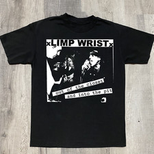 Limp Wrist band Out Of The Closet Adult Cotton Unisex New T-Shirt Full Size picture
