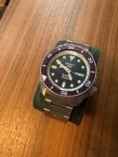 SEIKO X ROWING BLAZERS ZIG ZAG AUTOMATIC WATCH, SRPG51J8 picture
