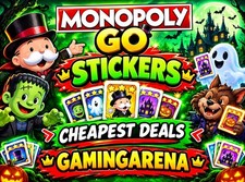 MonoPoly_Go Stickers Go Album Monster Mash - Fast & Safe Delivery picture