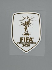 2026 Spain Away 2022 FIFA World Cup Champions Soccer Football Gold Patch picture