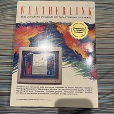 Davis Instruments WeatherLink 7862 Weather Station Data Logger Temp/Wind/Rain picture