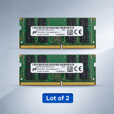 32GB Kit (2x16GB) - 2Rx8 DDR-4 3200AA MHZ SO-DIMM Micron MTA16ATF2G64HZ-3G2J1 picture