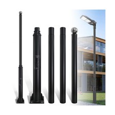 Street Light Pole 13ft Tall, Diameter 2.28