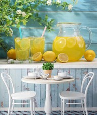 3D Lemonade ZHU4983 Wallpaper Wall Mural Removable Self-adhesive Zoe picture