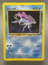 Pokemon Neo Revelation Suicune 27/64 Non-Holo Rare Card - German - Heavy Play picture