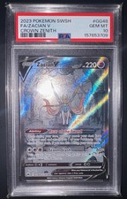 Pokemon PSA 10 Zacian V GG48/GG70 Full Art Holo Ultra Rare EN CZ GG 2023 picture