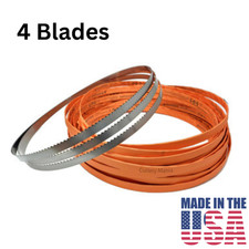 Meat Band Saw Blade 76 Inch 4TPI 5/8 X .022 (4 Pack) picture