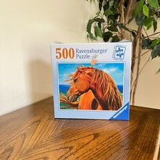 Ravensburger 500 Piece Jigsaw Puzzle Horse Whisper Of Beauty Brand New Sealed picture