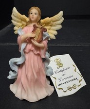 Lot of 6 Vintage Montefiori Angels with Certificates di Garanzia Montefiori NEW picture