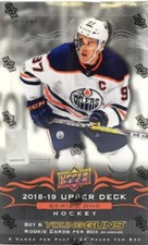 2018-19 Upper Deck Series 1 Hockey Hobby 12 Box Case~Young Guns~Elias Pettersson picture