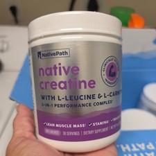 Creatine Monohydrate Powder with L-Leucine & L-Carnitine - 30 Servings picture