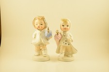 Napco Salt And Pepper Vintage Rain Umbrella Children Norcrest Lefton Japan 1956 picture