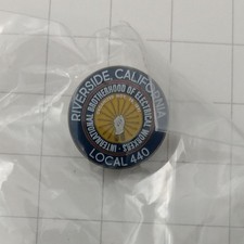 IBEW Lapel Pin Local 440 Riverside, CA picture