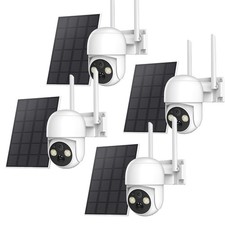 4MP Wireless Solar Power Camera Outdoor Wifi Battery Pan/Tilt Securty Camera picture