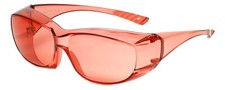 Calabria 6000 FL41 Pink Fitover Safety Glasses Migraine&Light Sensitivity Relief picture