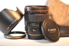 Canon EF 35mm f/1.4 L USM PRIME FX lens for EOS A2 Elan 90D 80D T8 T7 SL 5D 1D picture