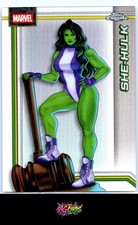 2026 Topps Chrome Marvel Comics #151 She-Hulk Refractor picture