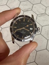 Vintage Evelix Submarine Dive Watch 17 Jewels - Recently Serviced picture