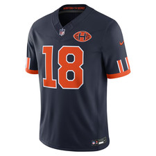 Men's Chicago 2026 Bears Caleb Williams Nike Navy Rivalries Collection Stitched picture
