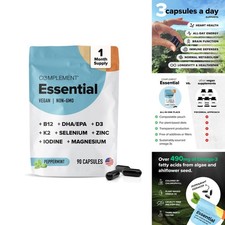 Complement Essential Vegan Multivitamin for Women & Men (30 Servings) picture