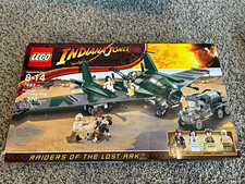 LEGO Indiana Jones Raiders Lost Ark 7683 Fight on Flying Wing empty Box picture