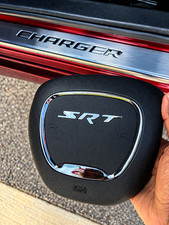 Car Steering Wheel Cover for 2018-2023 Dodge Charger Challenger SRT Accessories picture