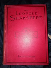  THE LEOPOLD SHAKSPERE, THE POET'S WORKS IN CHRONOLOGICAL ORDER, Book 1893 picture