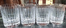Baccarat Harmonie 16 ounce Crystal Triple Highball tumbler Set of 4 picture