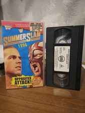 Rare WWF 1996 Summerslam PPV VHS Shawn Michaels Vader WWE WCW ECW  picture