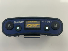 Clear-Com FSII-BP24-X4 FreeSpeak II 2.4GHz Wireless Beltpack | Used | Tested picture