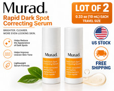 NEW Lot of 2 MURAD Rapid Dark Spot Correcting Serum Travel size .33 oz/10ml ea. picture