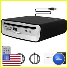 Lehwey USB CD Player for Car, AUX FM Transmitter, Anti-Skip, Remote Control picture