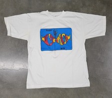 Official Phish Band Tee T-Shirt Hebrew Adult  XL White Pear Brand Music picture
