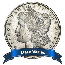 1878 - 1904 $1 Morgan Silver Dollar Extra Fine XF picture