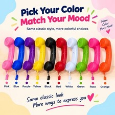 Retro Phone Handset,Retro Phone Handset for iPhone and Android,Type-C for Phones picture