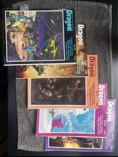 Dragon Magazine Issues #55-59 (1982) English Monthly Illustrated D&D TSR picture