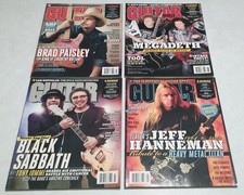 Guitar World Magazine 2013 lot May Jun Jul Aug Sabbath Tool AIC Testament picture