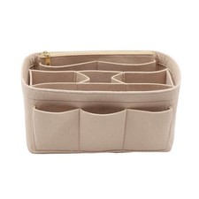 LEXSION Felt Handbag Organizer,Insert purse organizer Structure Medium, Beige  picture