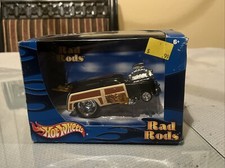 Hot Wheels '50 FORD WOODY RAD RODS (NEW Old Stock) From 2002 Brand New picture