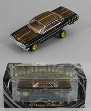 1:64 *97M* BLACK & GOLD 1964 Chevrolet IMPALA *LOWRIDER* NIB picture
