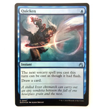 2024 Magic The Gathering Quicken #0057 Foil Ravnica Remastered RVR picture