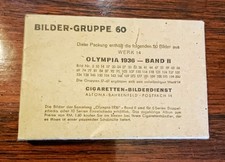 1936 Berlin Olympics Bilder Gruppe cigarette card set unopened Jesse Owens  picture