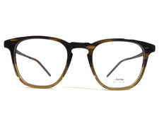 Sama Eyeglasses Frames COMBUSTION 6 BRN GRAD Horn Square Horn Rim 49-21-143 picture