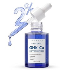 Copper Peptides Serum for Face with Liposomal 2% GHKCu, PDRN, MultiPeptide & ... picture