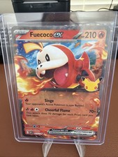 Fuecoco ex 015/128 Holo RR ME: 30th Celebration Pokemon NM picture