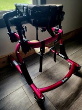 Kids Rifton Pacer K501 Pediatric Gait Trainer Pink Medical Walker Special Needs picture