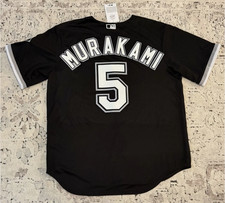 Munetaka Murakami Chicago White Sox #5 Baseball Top Men's S-3XL Black Style picture