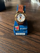 VINTAGE LORUS DISNEY MICKEY MOUSE “HAPPY BIRTHDAY TO YOU” NEW WITH TAGS  picture